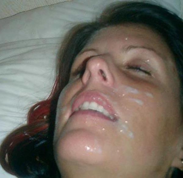 15P Teen girlfriends covered with messy jizz