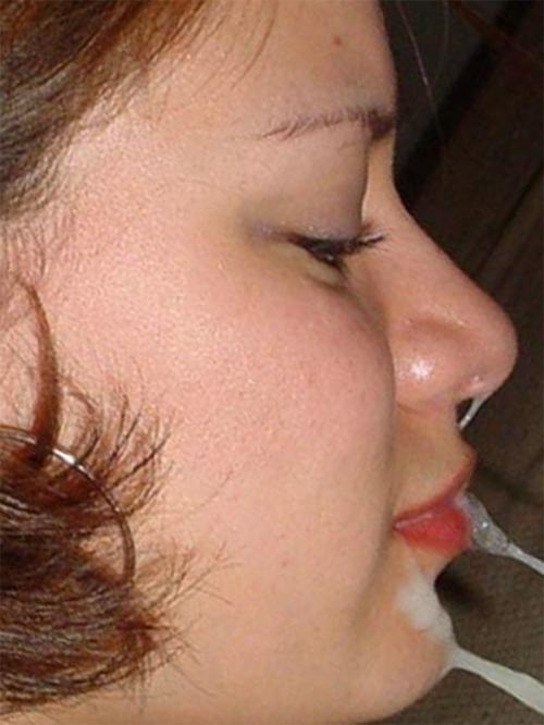 15P Hot photos of chicks with jizz on their faces