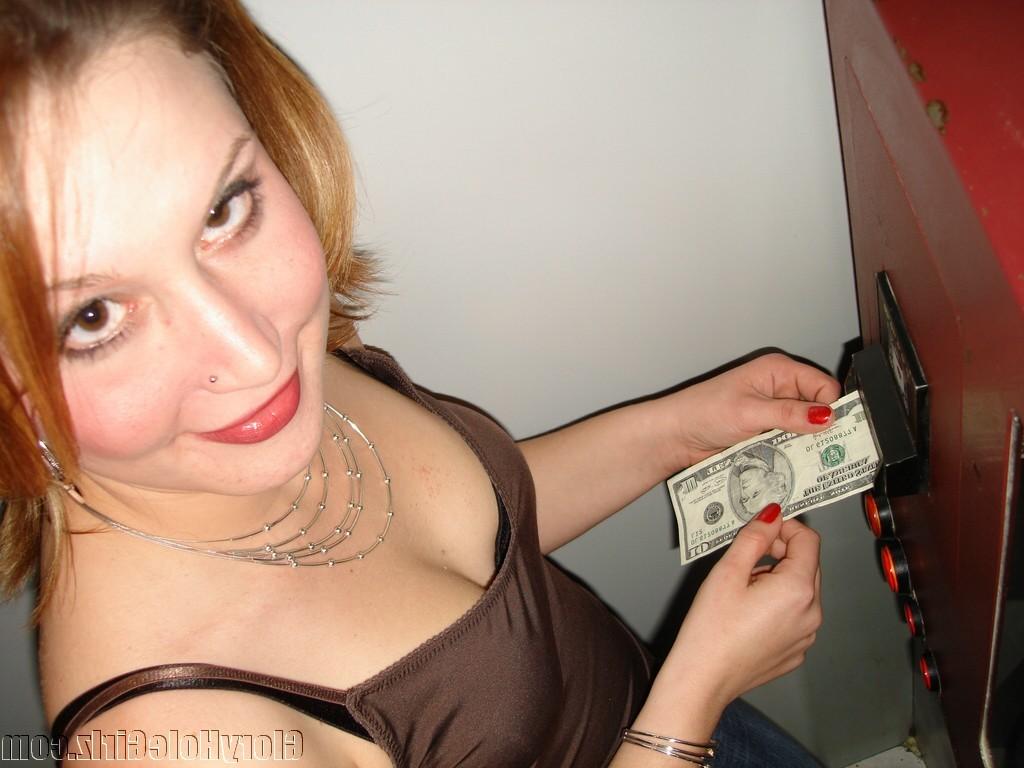 20P Teenie babe sucking off total strangers cocks at gloryhole