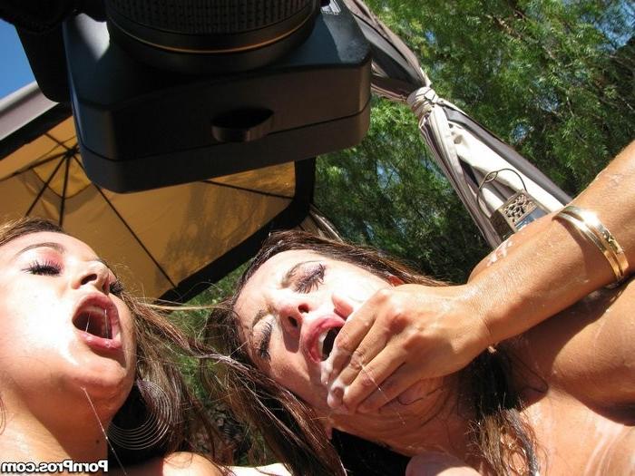 12P Two nasty chicks gets cum