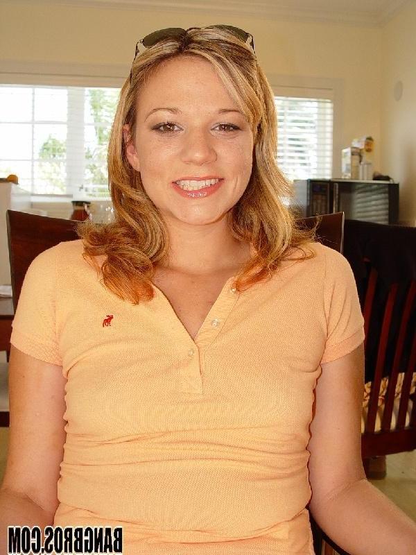 15P blondie comes in sucks on a monster dong and takes facial