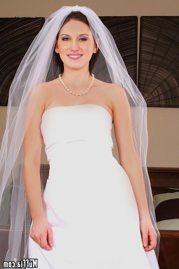 16P Horny bride gets one last good fuck in