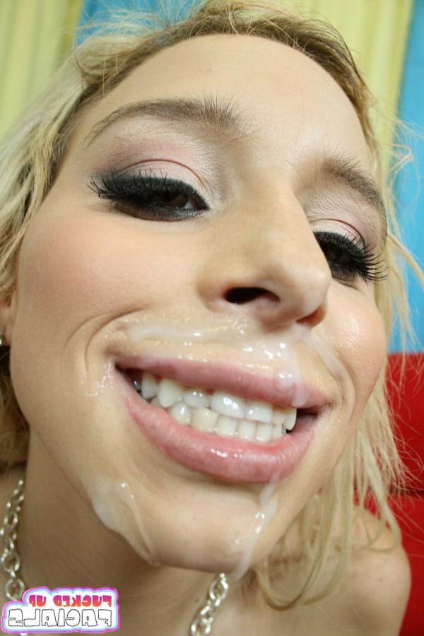16P Blonde Facial Queen Gets Fucked on some Wild Cumshot Hardcore