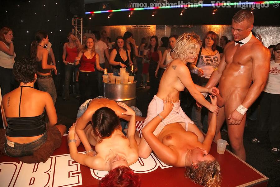 19P Ordinary babes get hardcored at monster fuck and suck orgy