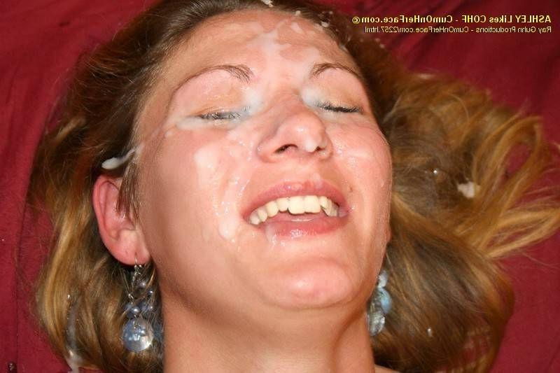 17P nasty slut takes multiple facial cumshots