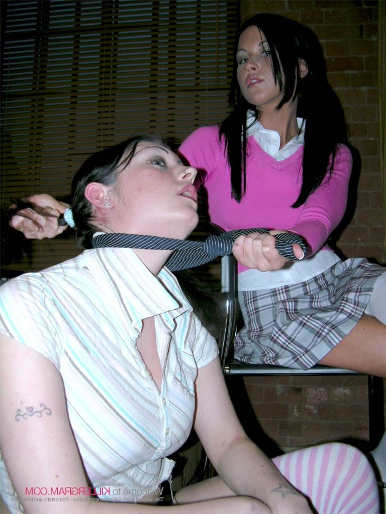 16P Lesbian schoolgirls getting freaky with some nasty toys