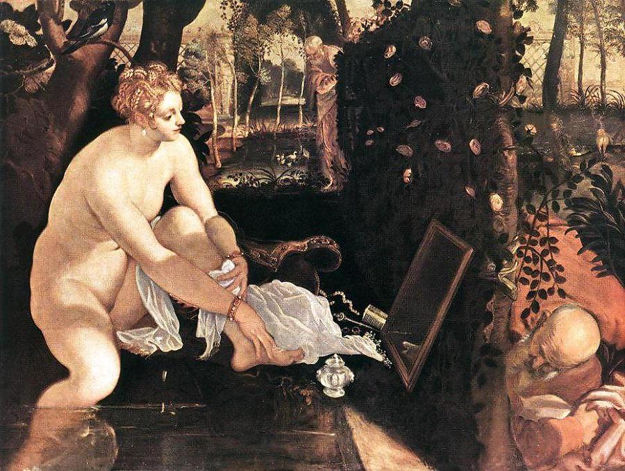 11P Painted Ero and Porn Art 21 -  Jacopo  Tintoretto 