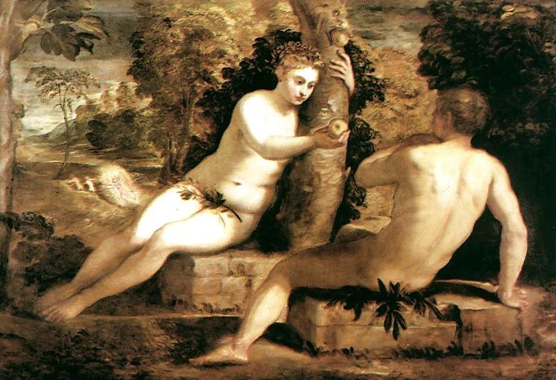 11P Painted Ero and Porn Art 21 -  Jacopo  Tintoretto 