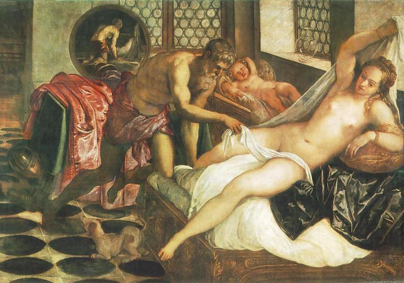11P Painted Ero and Porn Art 21 -  Jacopo  Tintoretto 