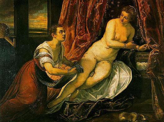 11P Painted Ero and Porn Art 21 -  Jacopo  Tintoretto 