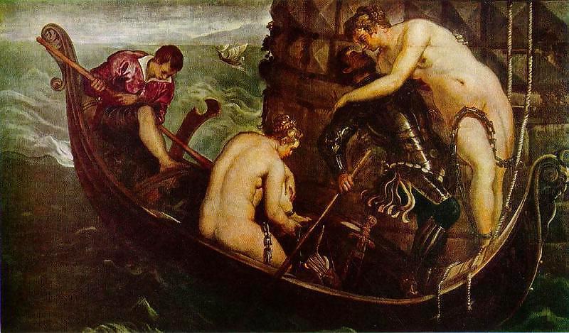 11P Painted Ero and Porn Art 21 -  Jacopo  Tintoretto 