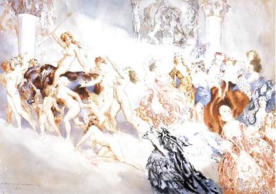 25P Painted Ero and Porn Art 13 - Norman Lindsay ( 2 )