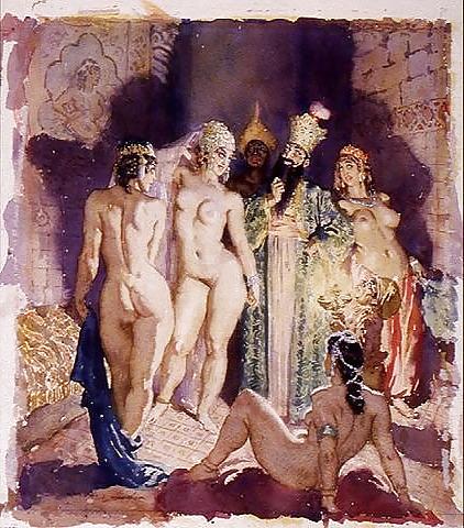 25P Painted Ero and Porn Art 13 - Norman Lindsay ( 2 )
