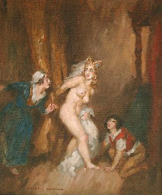 25P Painted Ero and Porn Art 13 - Norman Lindsay ( 2 )