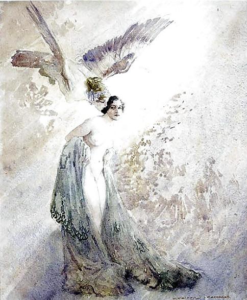 25P Painted Ero and Porn Art 13 - Norman Lindsay ( 2 )
