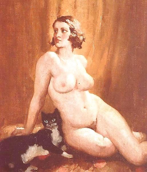 25P Painted Ero and Porn Art 13 - Norman Lindsay ( 2 )