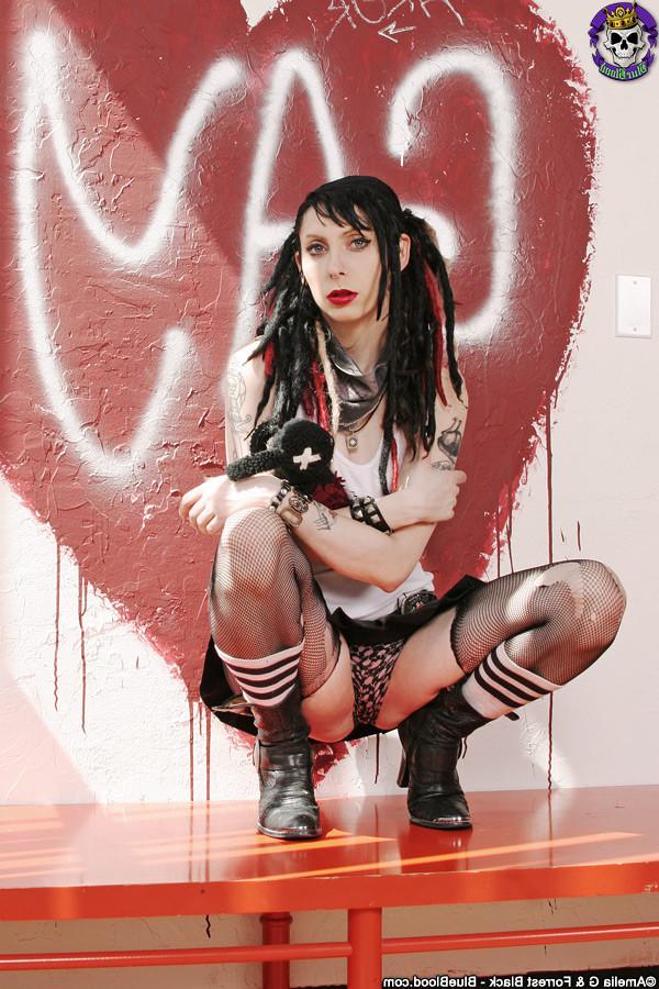 16P Hot young modified gutter punk cutie