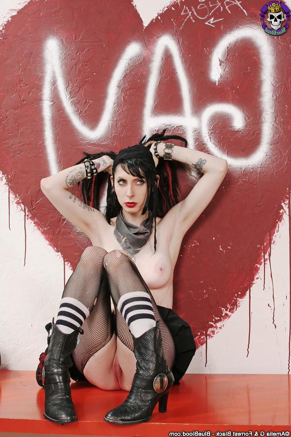 16P Hot young modified gutter punk cutie