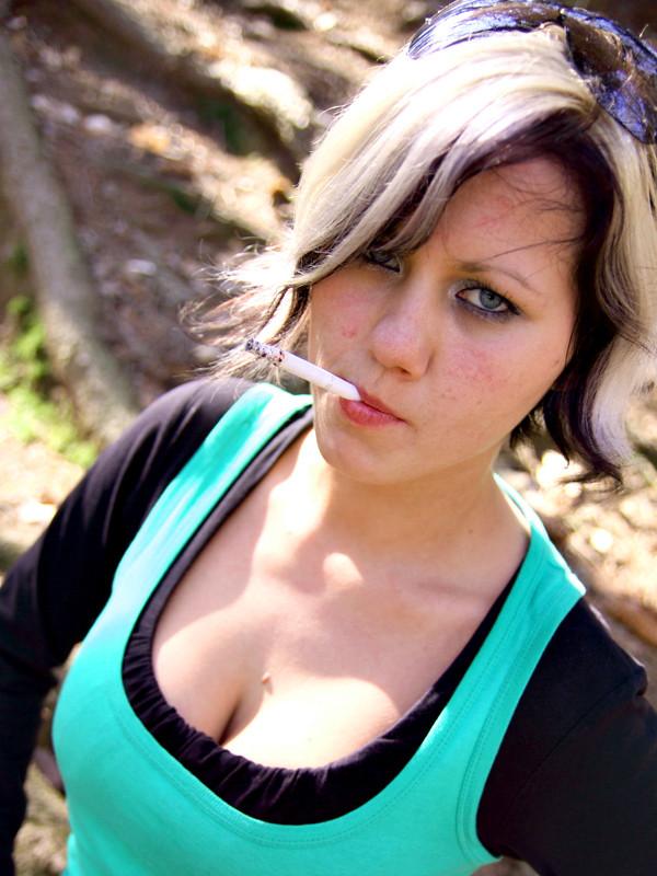 16P Outdoor Smoking BJ 