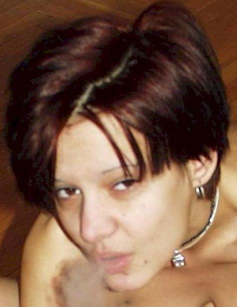15P Bad teen girl smoking a cig