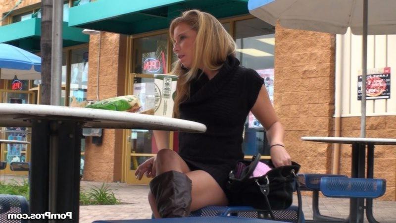 12P Guy stalking a babe in public and lifts her skirt