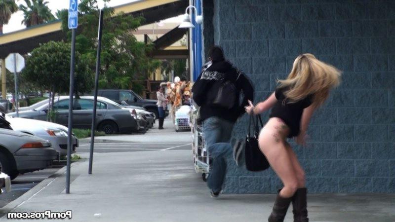 12P Guy stalking a babe in public and lifts her skirt