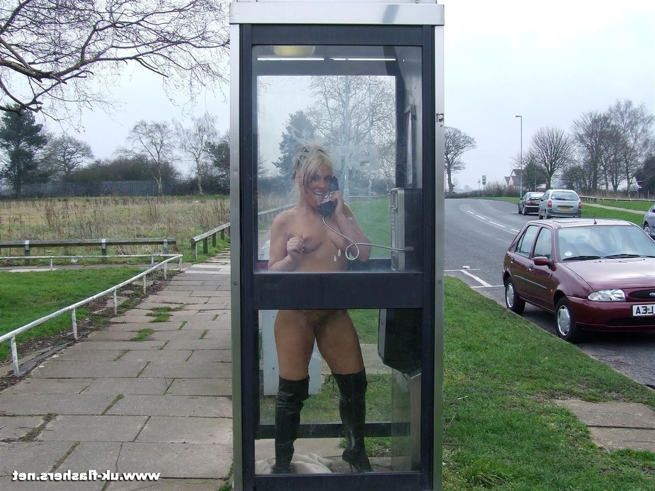 16P Blonde pornstars public nudity causing traffical havoc by flashing british roads