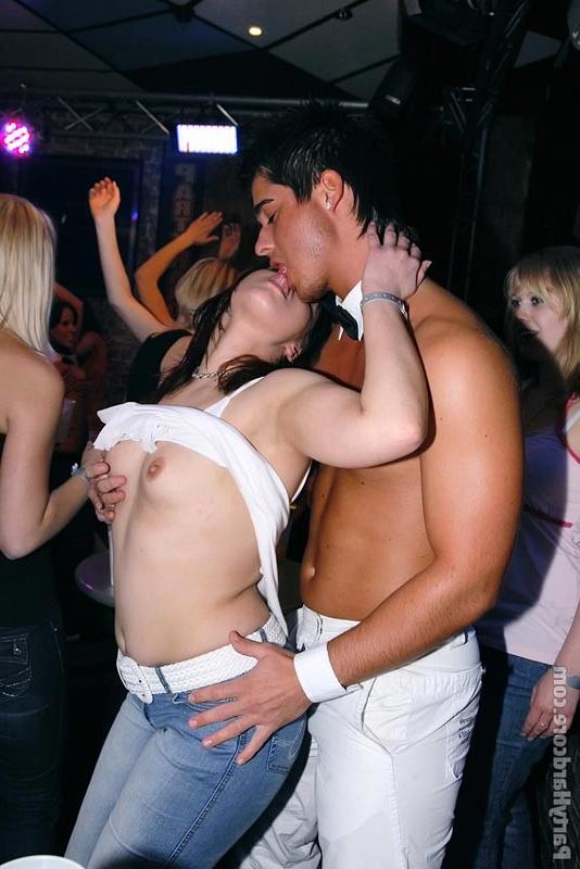 15P Horny amateur chicks at nasty party sex