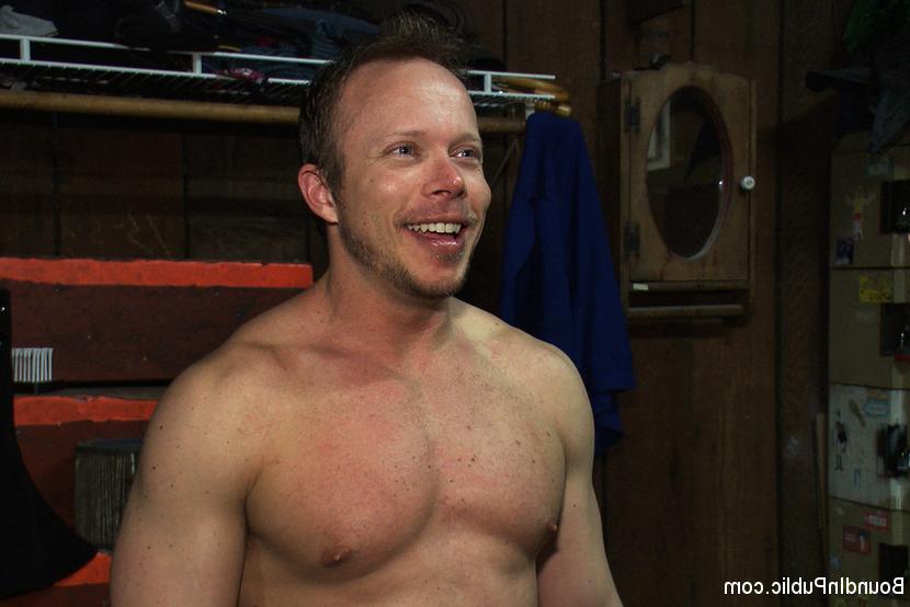 15P Muscle dude gets gang fucked on a pool table in public.