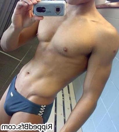 10P Topless dude with six pack abs is doing a sexy dance