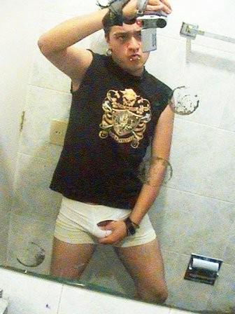 15P Punk flaunts and self-shoots his dick