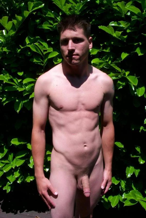 20P College jock outdoors