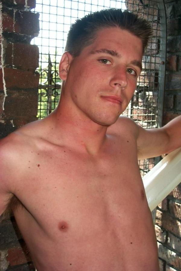 20P College jock outdoors