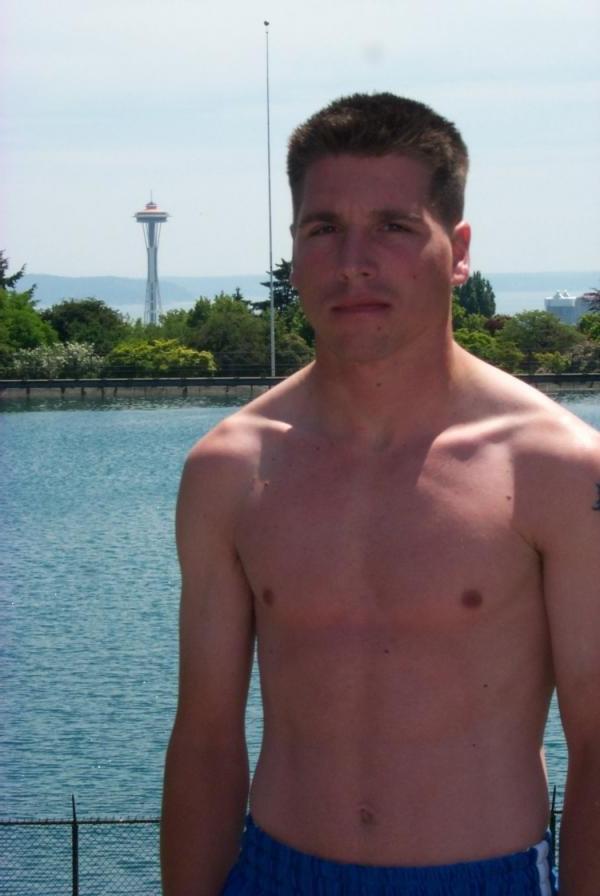 20P College jock outdoors