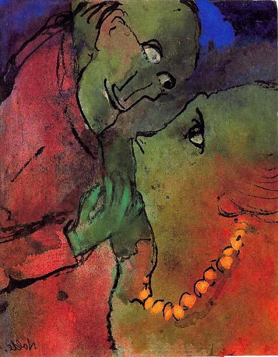 15P Painted Ero and Porn Art 22 - Emil Nolde