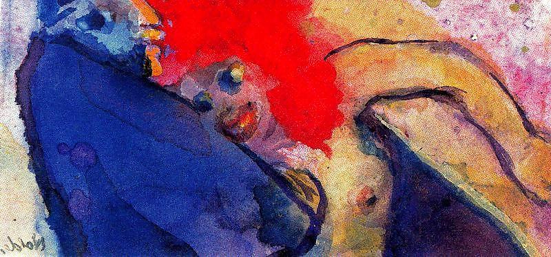 15P Painted Ero and Porn Art 22 - Emil Nolde
