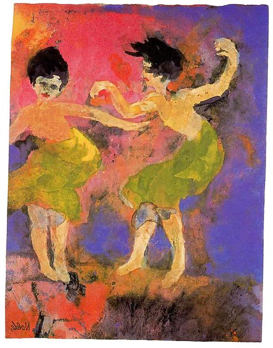 15P Painted Ero and Porn Art 22 - Emil Nolde