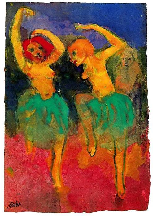 15P Painted Ero and Porn Art 22 - Emil Nolde
