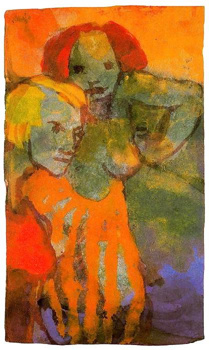 15P Painted Ero and Porn Art 22 - Emil Nolde
