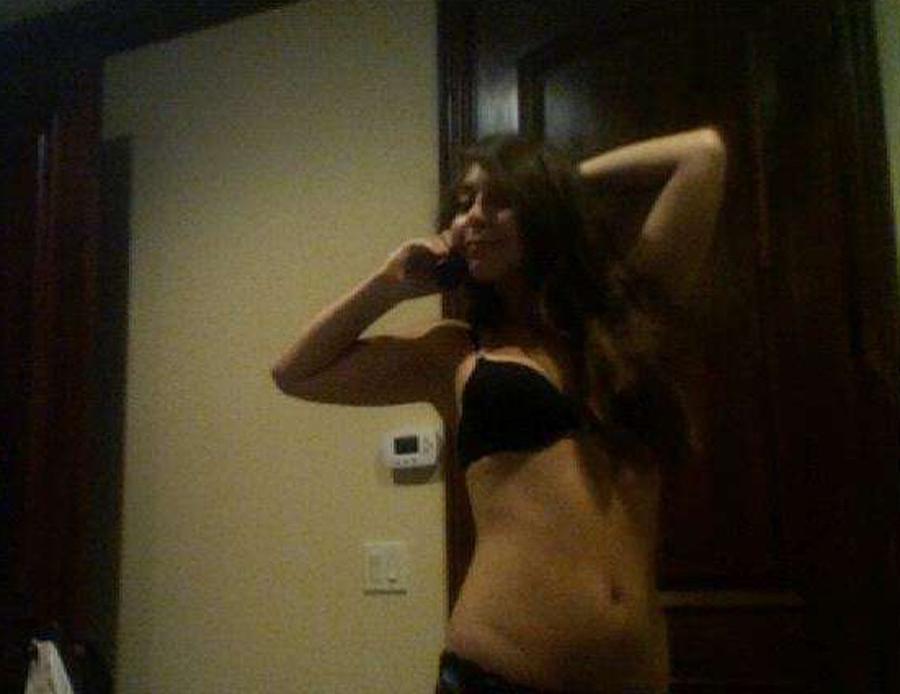 15P Teen with big natural boobs