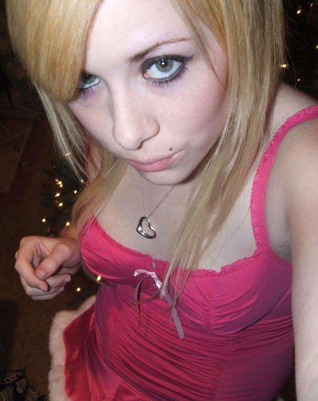 15P Amateur blonde teen babe
