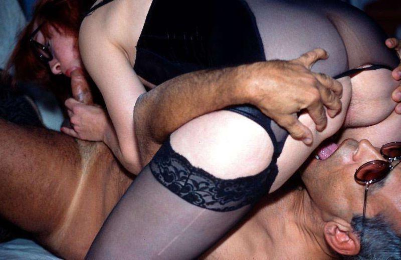 16P Hardcore granny in stockings gets her mature pussy fucked