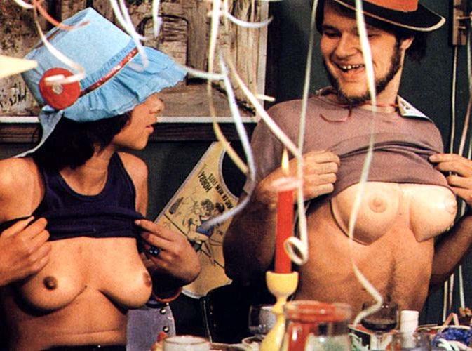 16P Hard and raunchy sex at a real seventies party