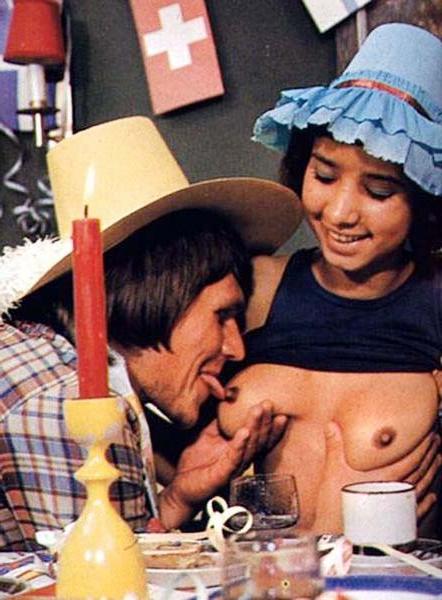 16P Hard and raunchy sex at a real seventies party