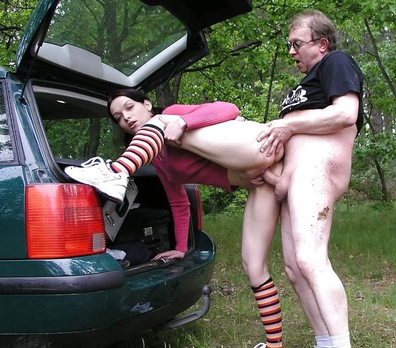16P Young women get pumped hard by kinky old men
