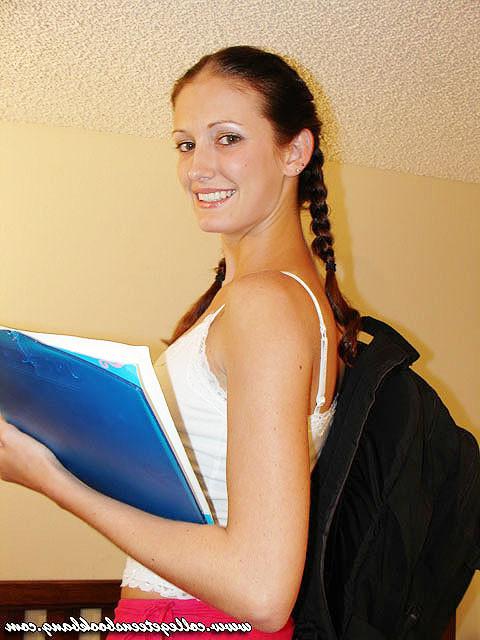 15P Young Haley spreads eagle for college book money