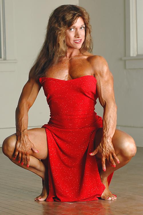 25P Sexy Female Muscle