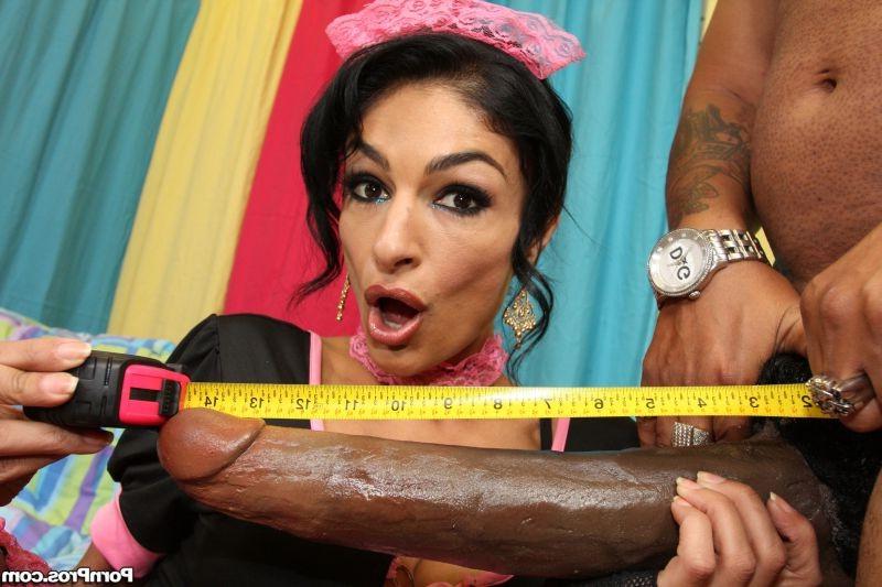 16P Sexy Persia Pele sucks and fucks a huge Black Monster cock