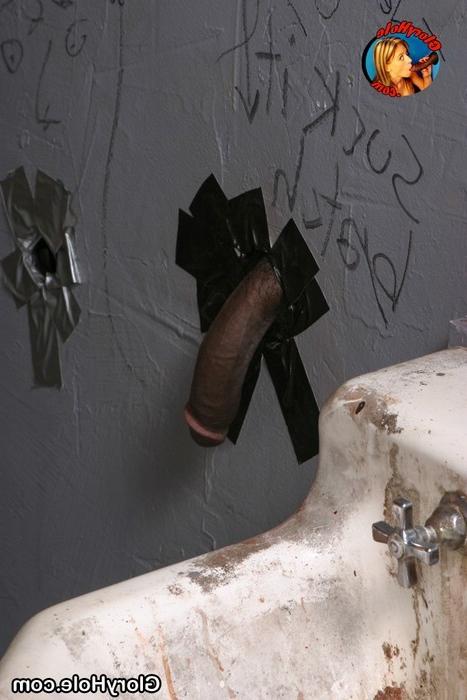 16P Nice ass teen gives a gloryhole blowjob