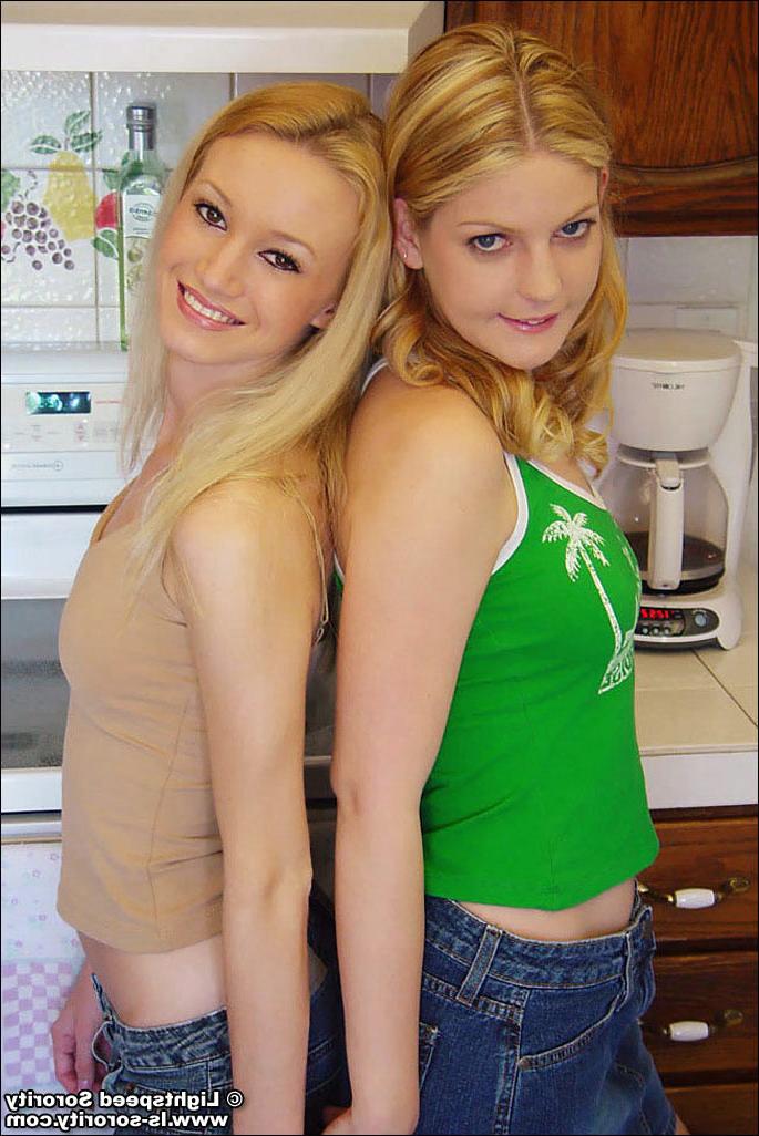 16P Sorority girls get naked and play with their bodies